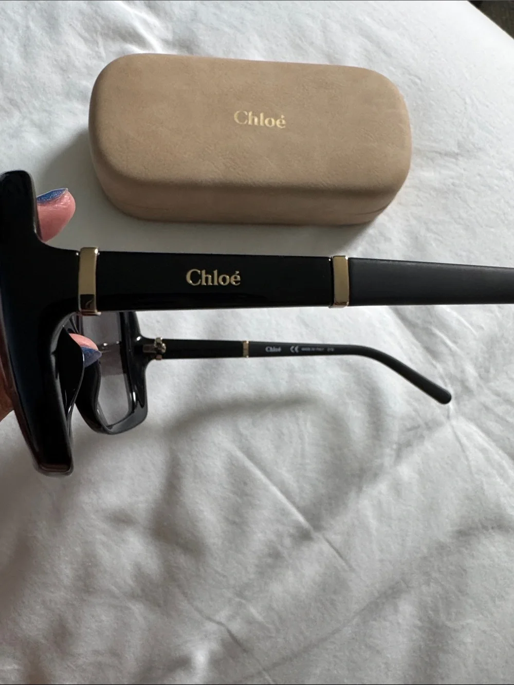 Chloé Women's Black Gradient Sunglasses